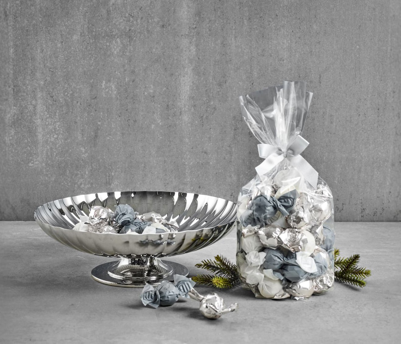 Georg Jensen Opsats + 0.5 Kg luksus chokoladekugler